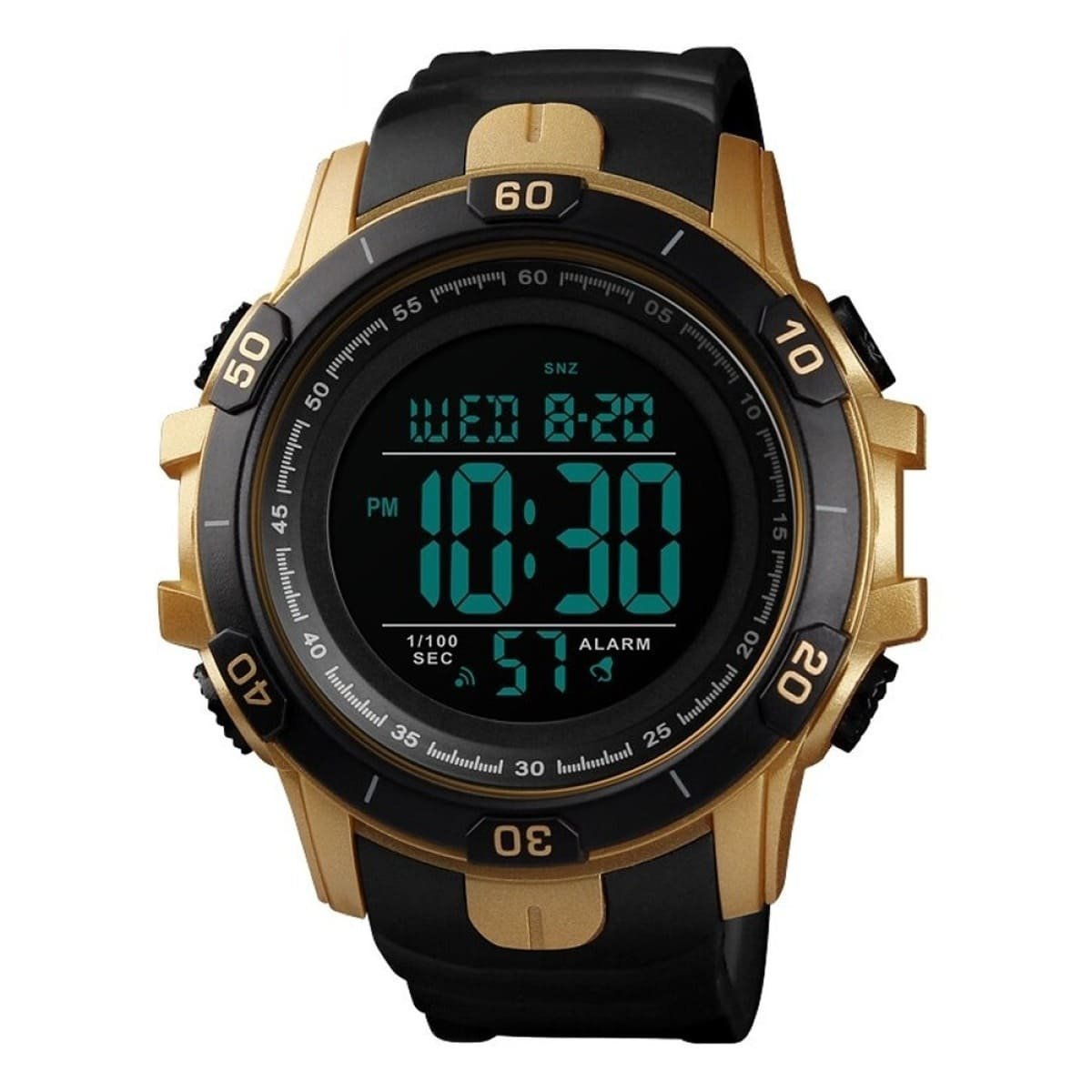Relógio Masculino Skmei Digital 1475 Preto e Dourado (DCRE: 2024/12032-0) Preto/Dourado 2