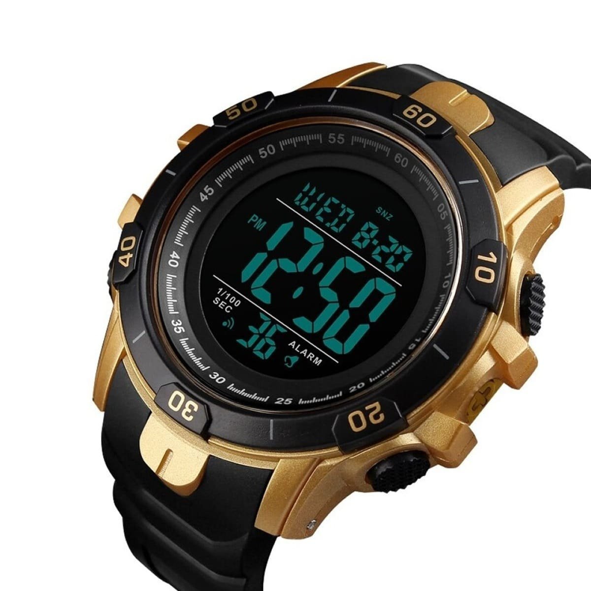 Relógio Masculino Skmei Digital 1475 Preto e Dourado (DCRE: 2024/12032-0) Preto/Dourado 3