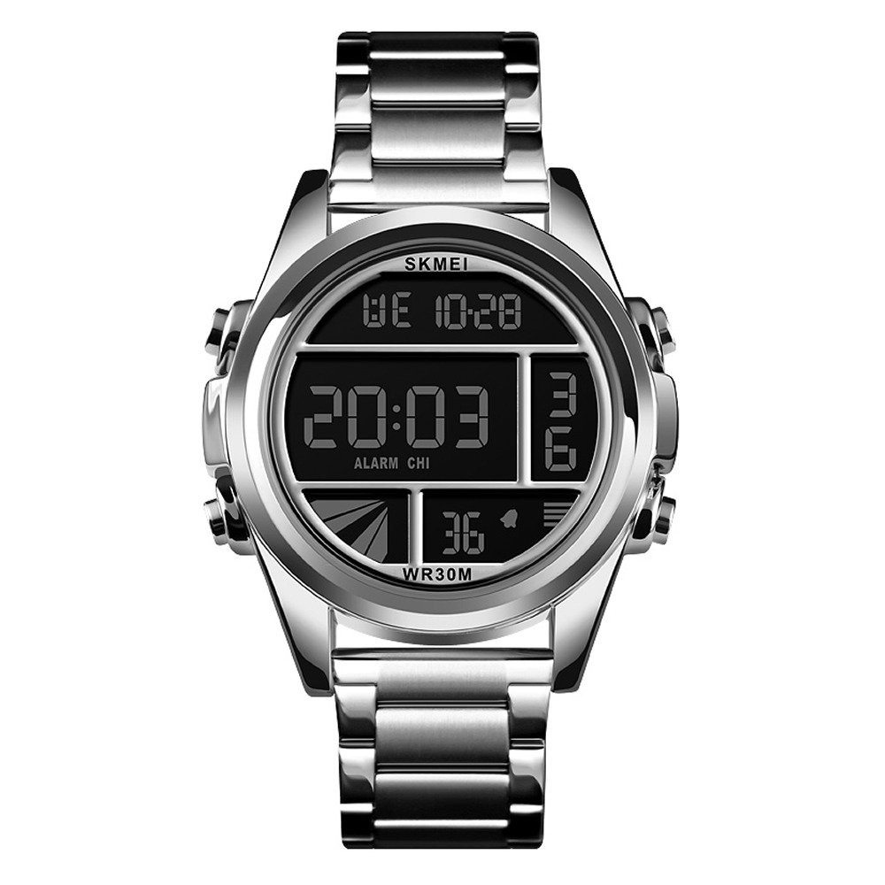 Relógio Masculino Skmei Digital 1448 Prata (DCRE:  2022/10094-2)
