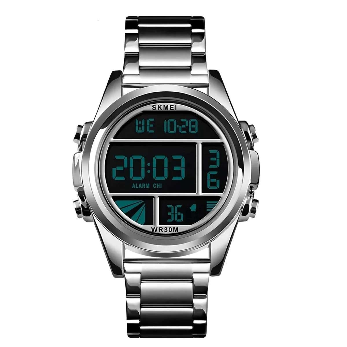 Relógio Masculino Skmei Digital 1448 Prata (DCRE:  2022/10094-2) Prata 3