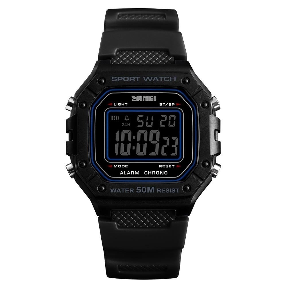 Relógio Masculino Skmei Digital 1496 Preto (DCRE: 2022/09376-8)