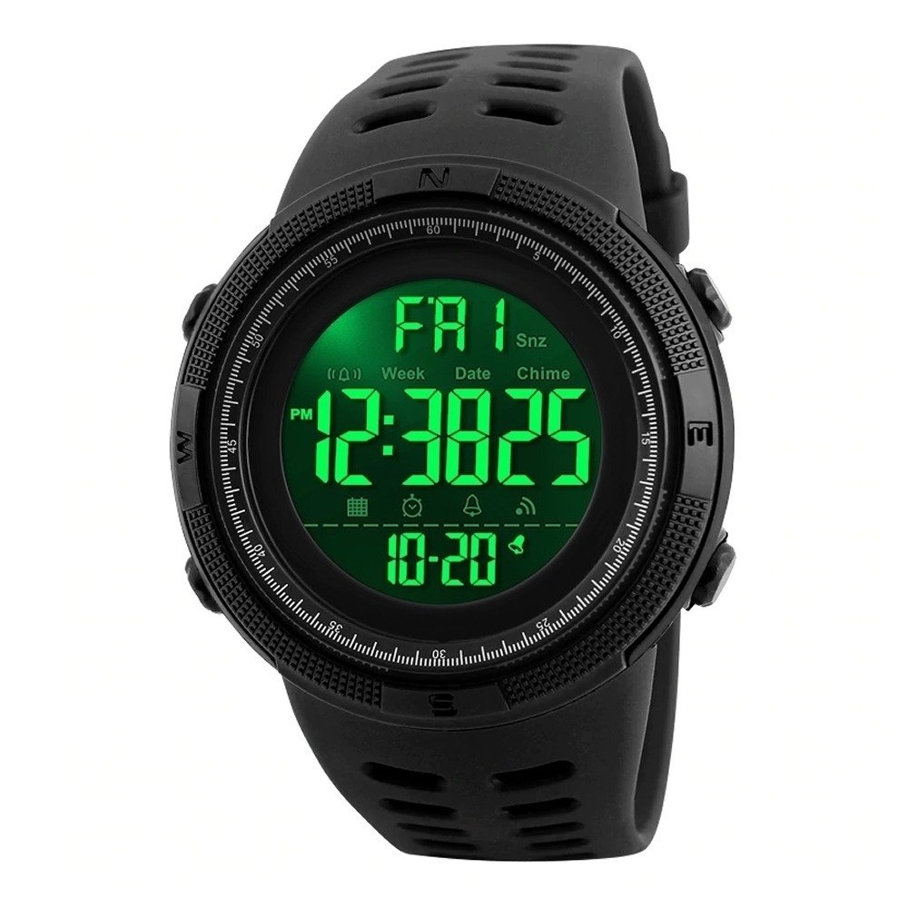 Relógio Masculino Skmei Digital 1251 Preto (DCRE: 2022/07374-0) Preto 2