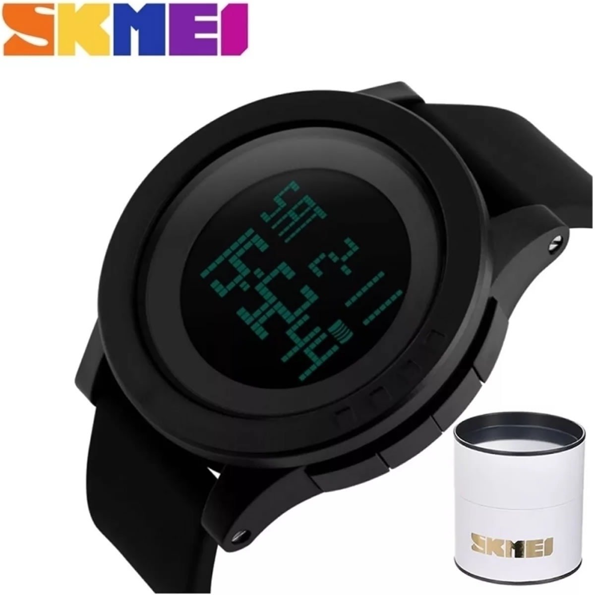 Relógio Masculino Skmei Digital 1142 Preto (DCRE: 2022/09753-4) Preto 3