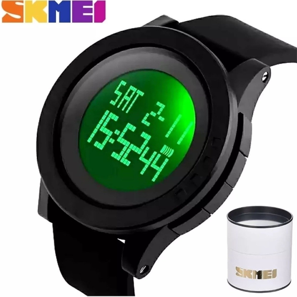 Relógio Masculino Skmei Digital 1142 Preto (DCRE: 2022/09753-4) Preto 4