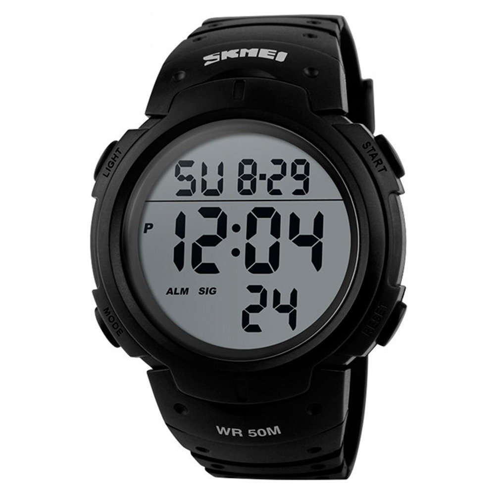Relógio Masculino Skmei Digital 1068 Preto (DCRE: 2022/07544-1)