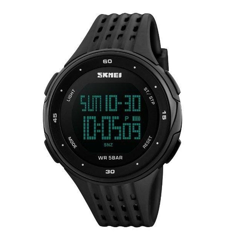 Relógio Masculino Skmei Digital 1219 Preto (DCRE: 2022/09097-1) Preto 2