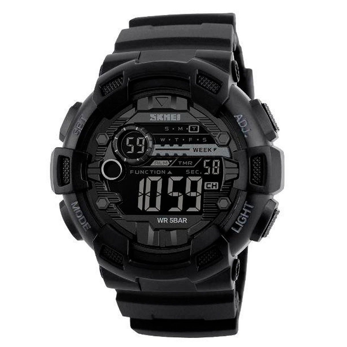 Relógio Masculino Skmei Digital 1243 Preto (DCRE: 2022/09098-0)