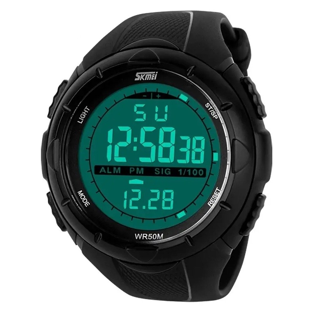 Relógio Masculino Skmei Digital 1025 Preto (DCRE: 2022/07543-3) Preto 2