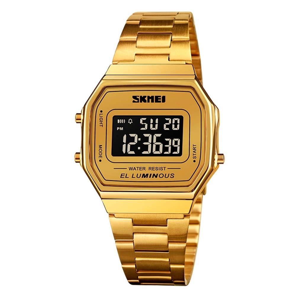 Relógio Unissex Skmei Digital 1647 Dourado (DCRE: 2022/06781-3)