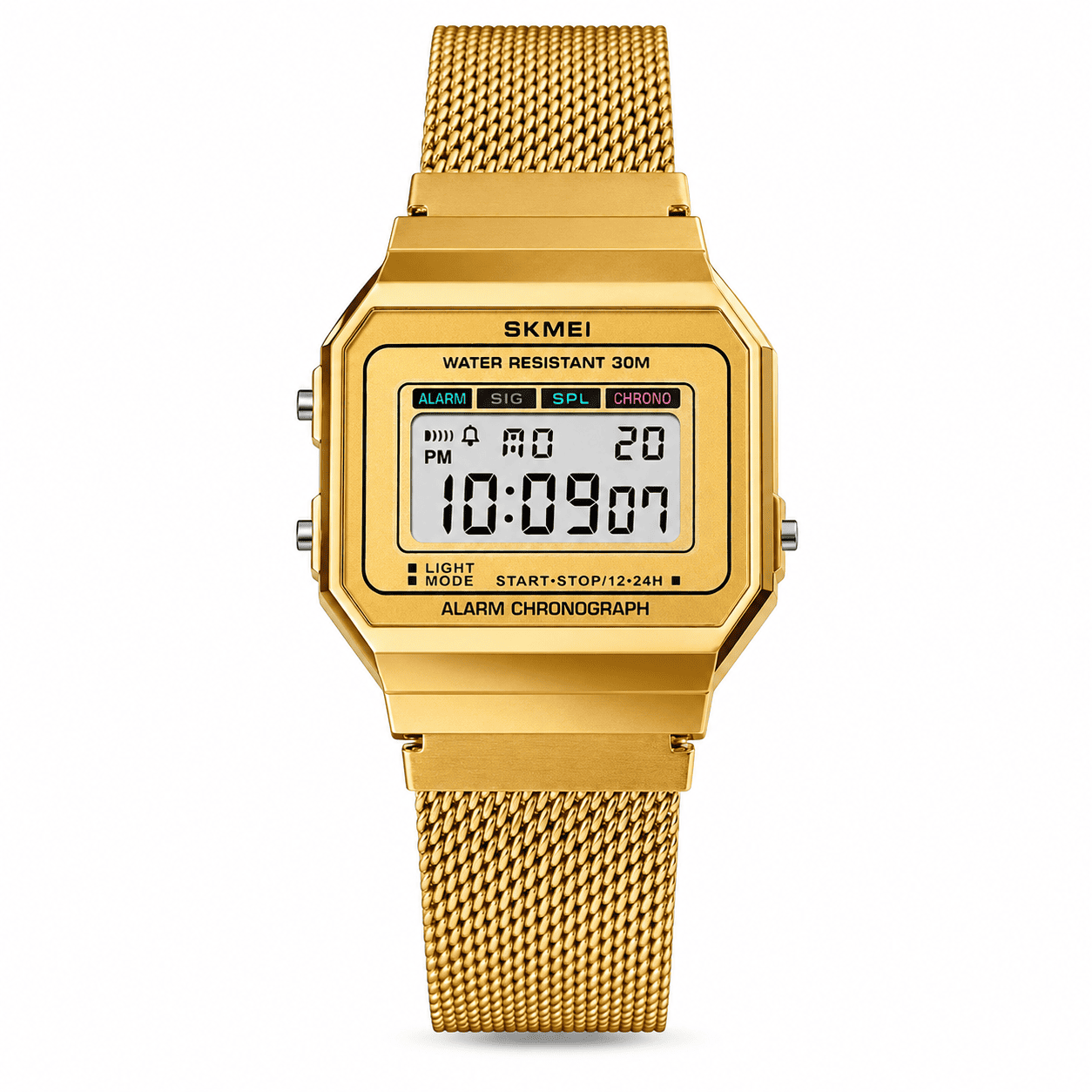 Relógio Unissex Skmei Digital 1639 Dourado (DCRE: 2022/06724-4) Dourado 2