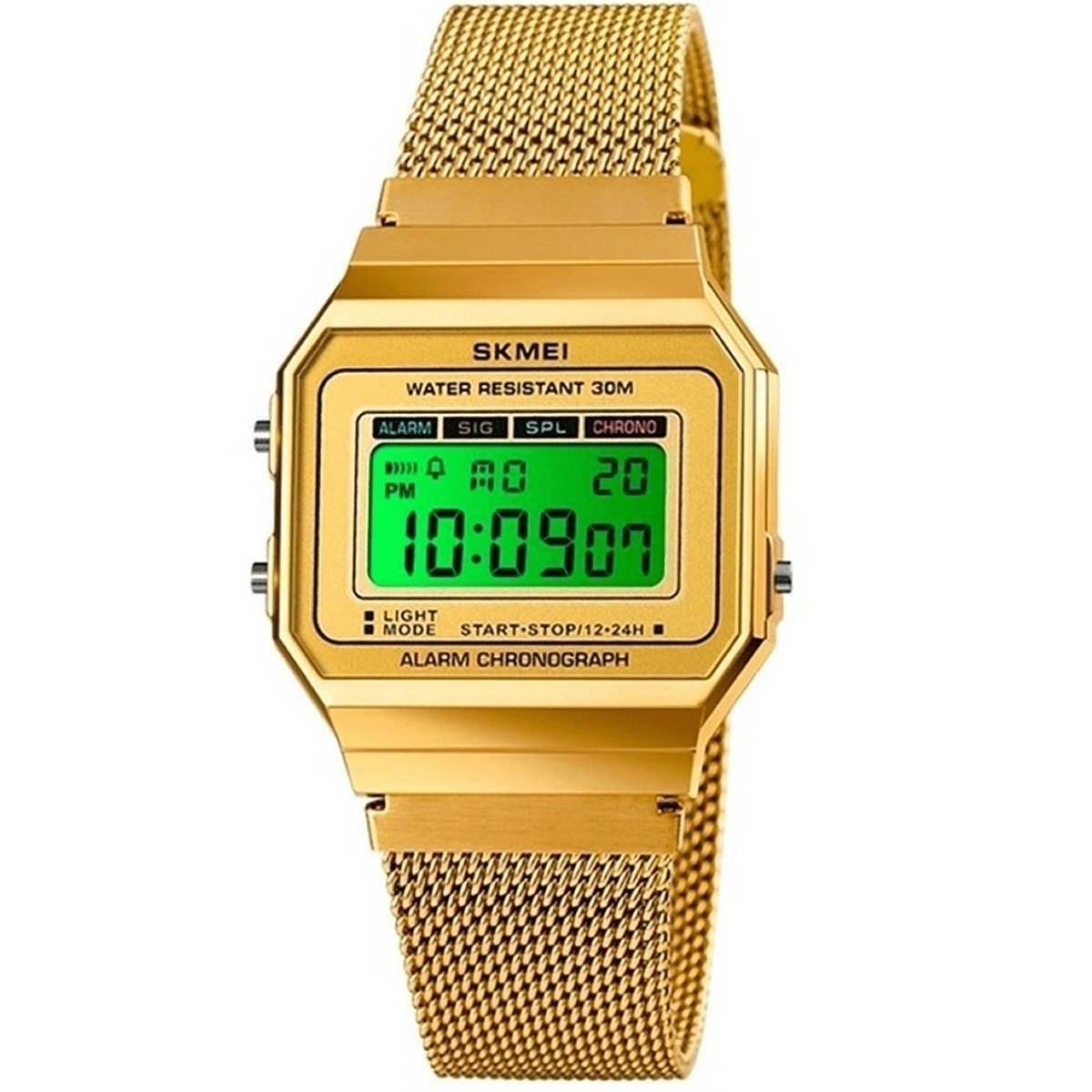 Relógio Unissex Skmei Digital 1639 Dourado (DCRE: 2022/06724-4) Dourado 3