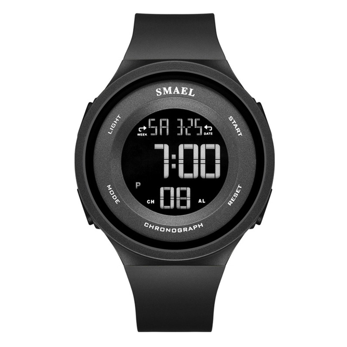 Relógio Masculino Smael Digital 1716 Preto (DCRE: 2024/18118-4)