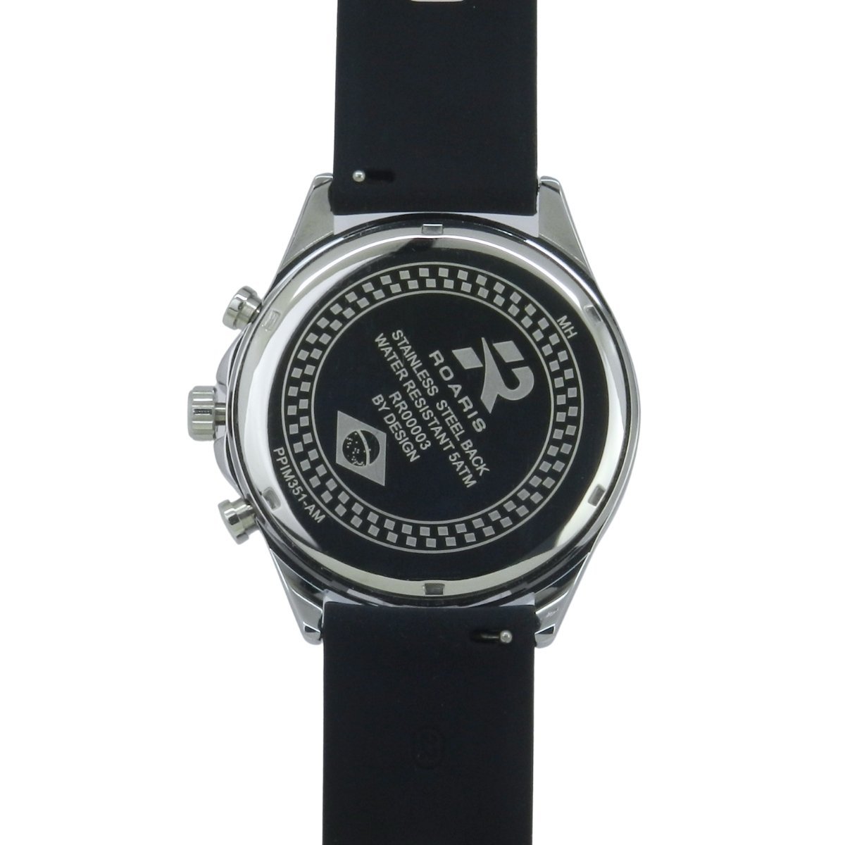 Kit Relógio Masculino Troca Pulseira Roaris RR00003 Presente Masculino Prata Verde e Preto Prata 5