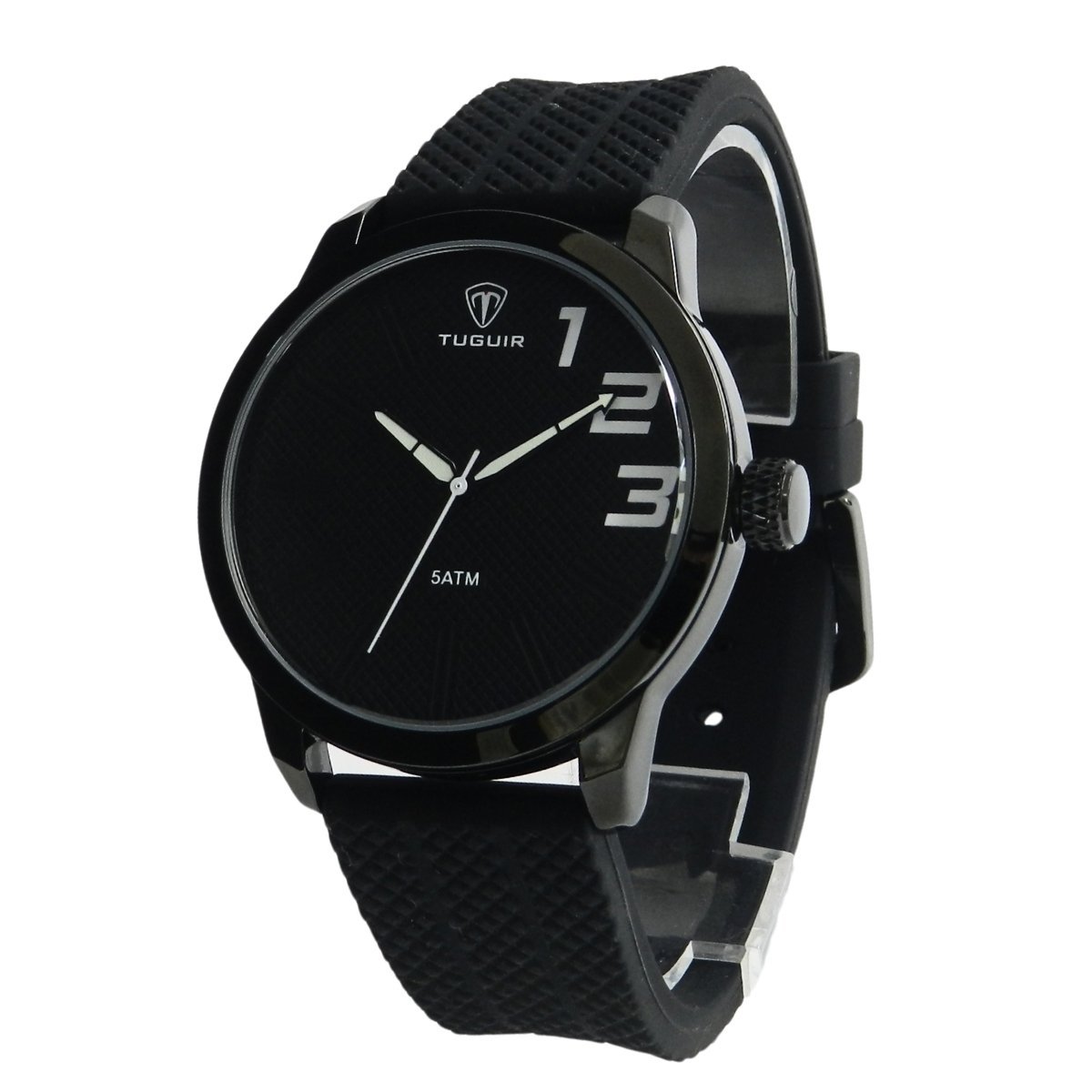 Relógio Masculino Tuguir Analógico TG224 Preto (DCRE: 2023/04993-2) Preto 5