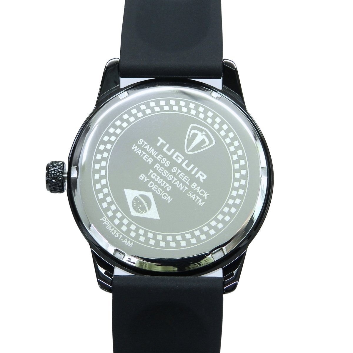 Relógio Masculino Tuguir Analógico TG224 Preto (DCRE: 2023/04993-2) Preto 6