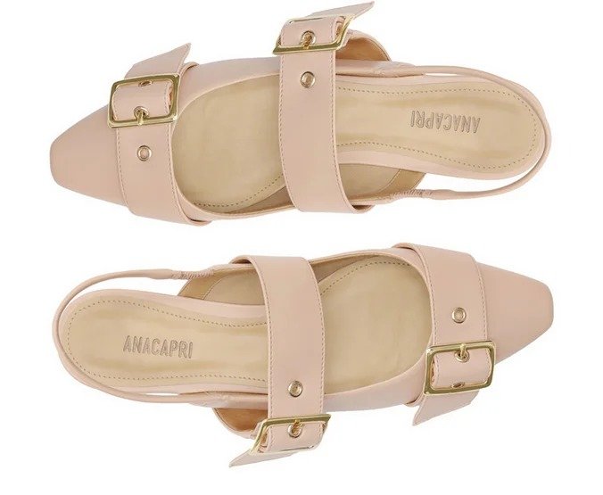 Slingback Anacapri Rosa Claro Rosê 3