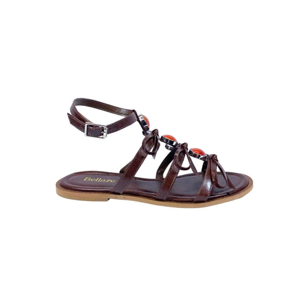 Rasteira Bellaze Cacau