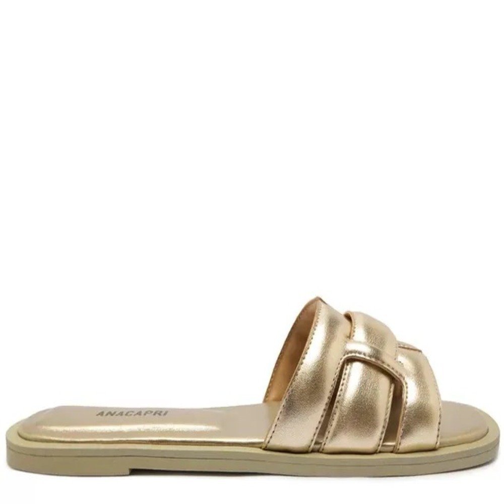 Rasteira Anacapri Dourado