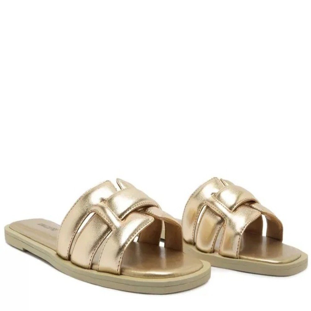 Rasteira Anacapri Dourado Dourado 2