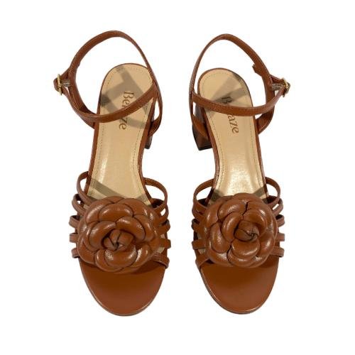 Sandália Bellaze Marrom Marron Marrom 3