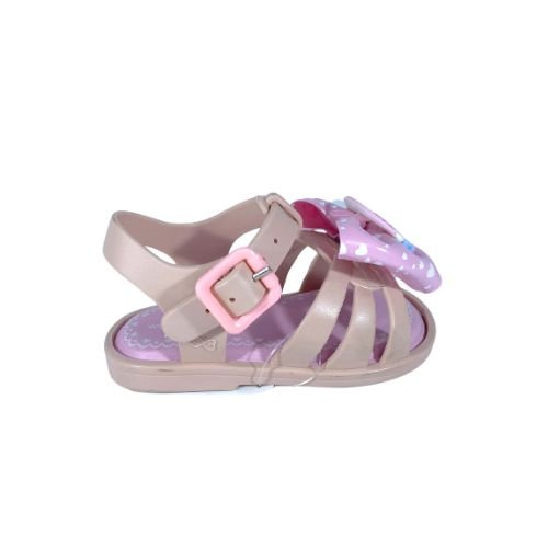 Sandália Word Colors Infantil Nude Bege 1