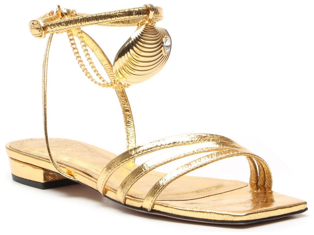 Sandália Rasteira Vicenza Dourada