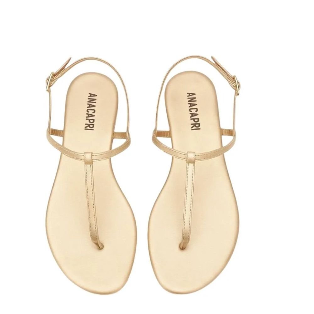 Sandália Anacapri Dourada Dourado 2
