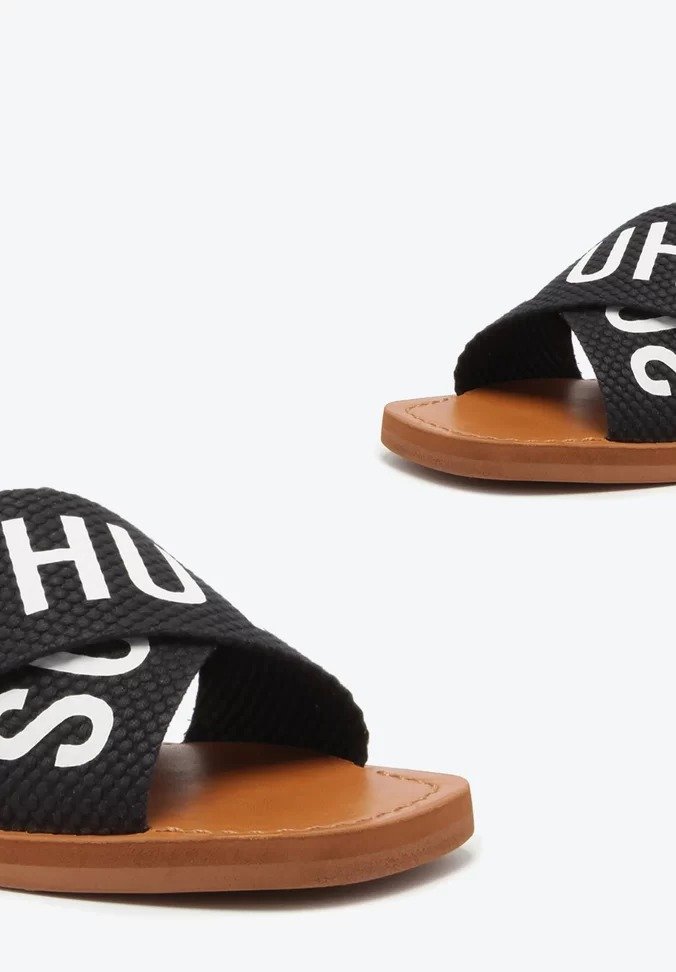 Rasteira Schutz De X Preto Preto 4