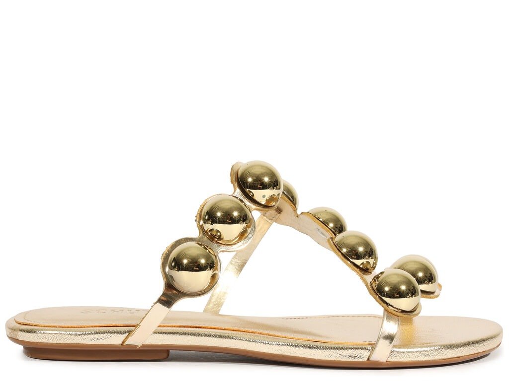 Rasteira Schutz Dourado