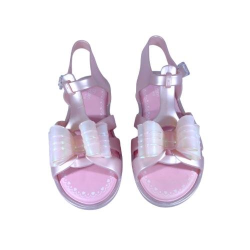 Sandália World Colors Infantil Rosa Branco 2