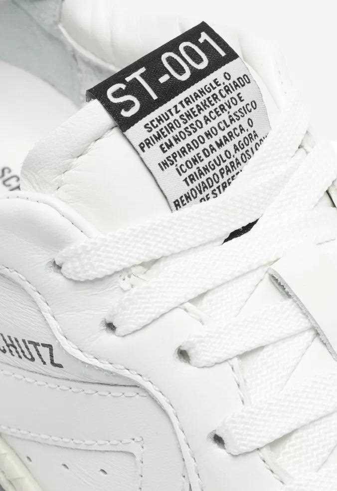 Tênis Schutz ST 001 Branco Branco 4