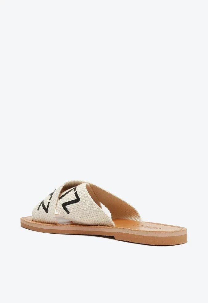 Rasteira Schutz De X Off White Bege 2