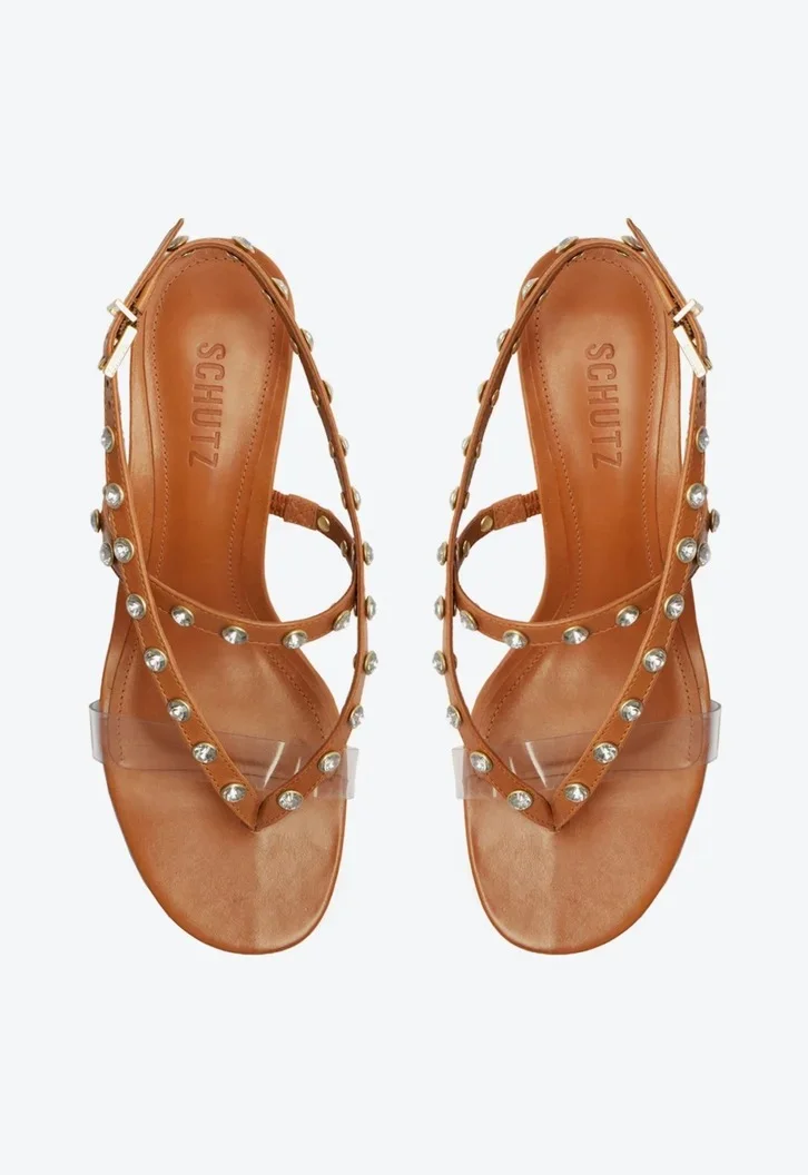 Sandália Schutz Marrom Marrom 3