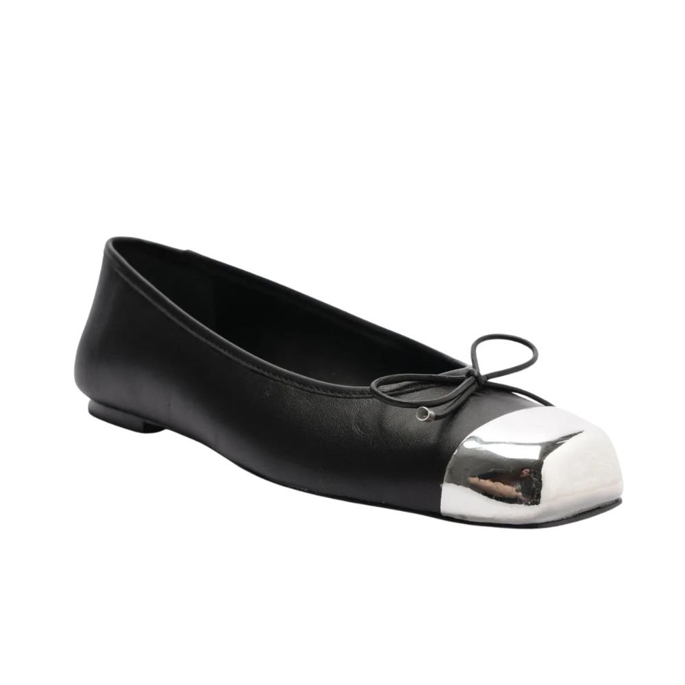 Sapatilha Schutz Com Laço Preta