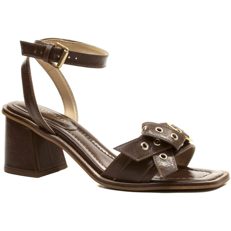Sandália Cecconello  Marrom Marrom 4