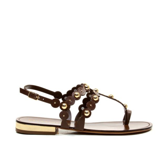 Sandália Cecconello Marrom