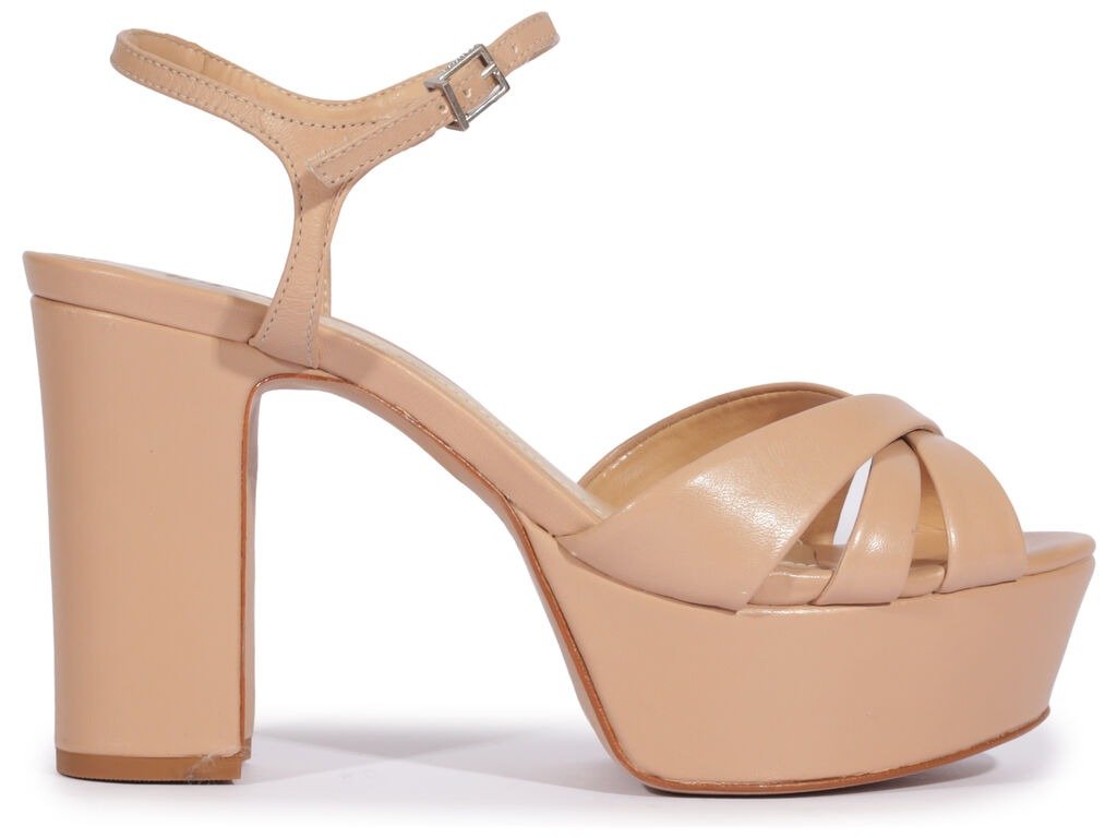 Sandália Schutz Bege