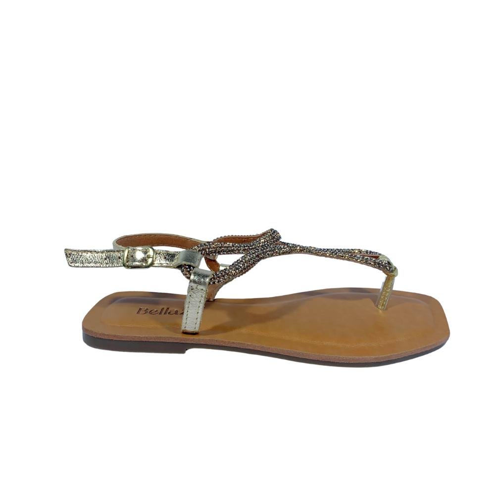 Sandália Belazze Dourado