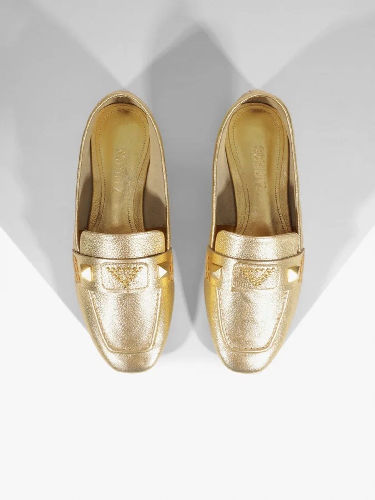 Mocassim Schutz Dourado Dourado 3