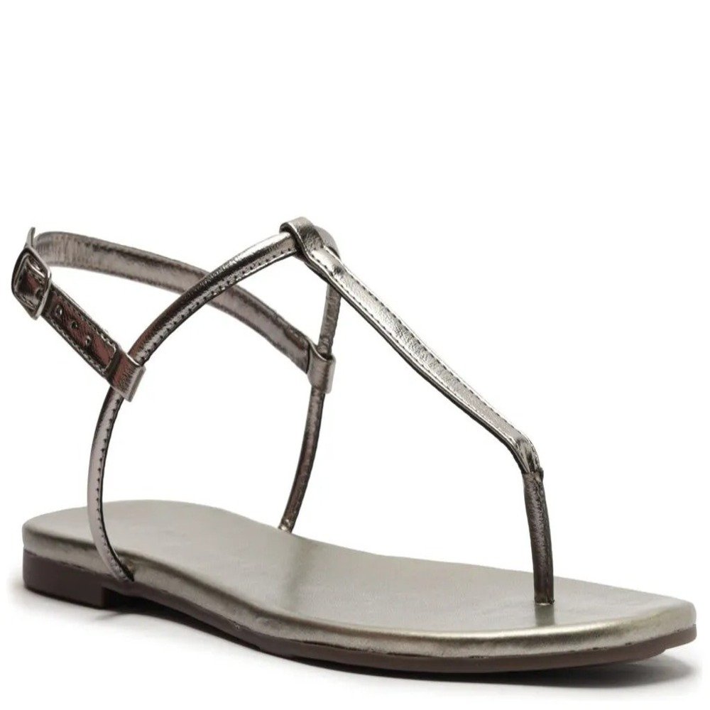 Rasteira Anacapri Prata