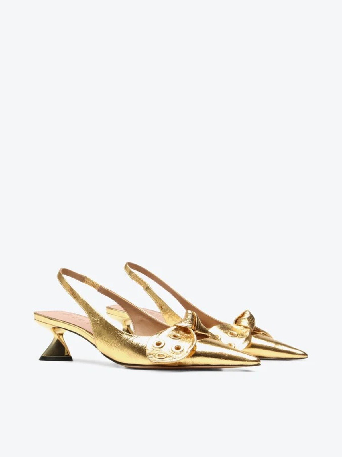 Slingback Vicenza Alisa Dourado Dourado 3