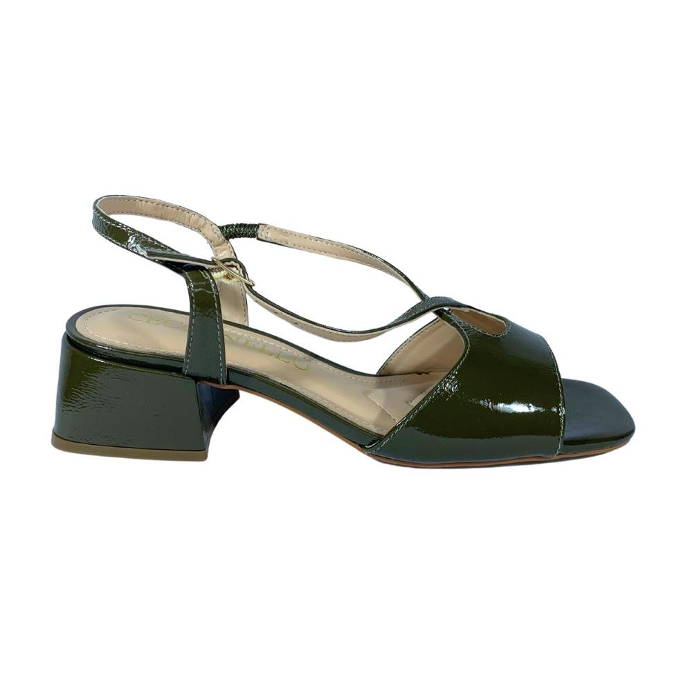 Sandália Cecconello Verde