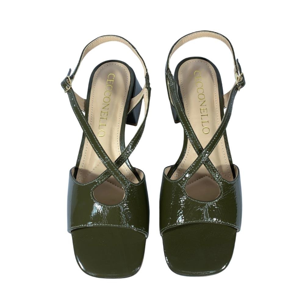 Sandália Cecconello Verde Verde 2