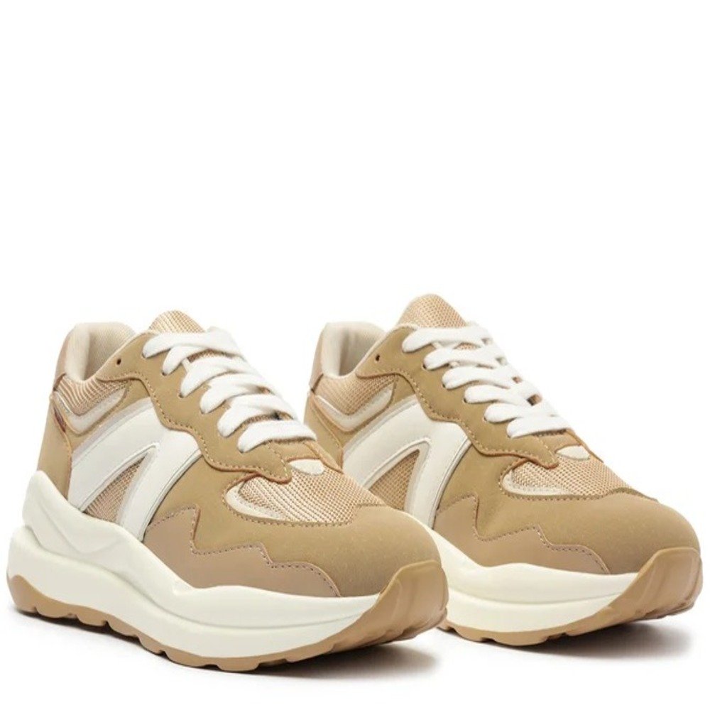 Tênis Anacapri Sporty Mia Bege Bege 3