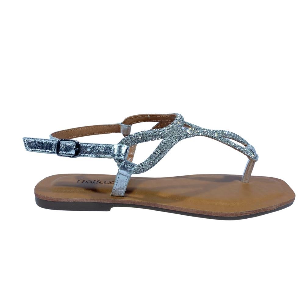 Sandália Belazze Prata