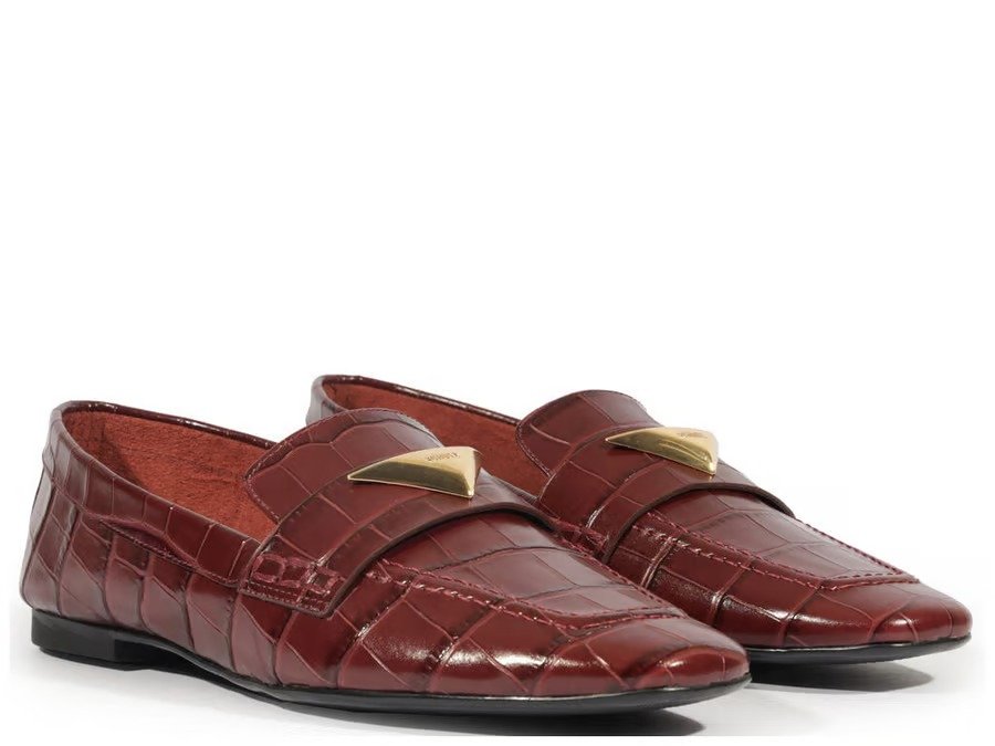Mocassim Schutz Marsala Vinho 3