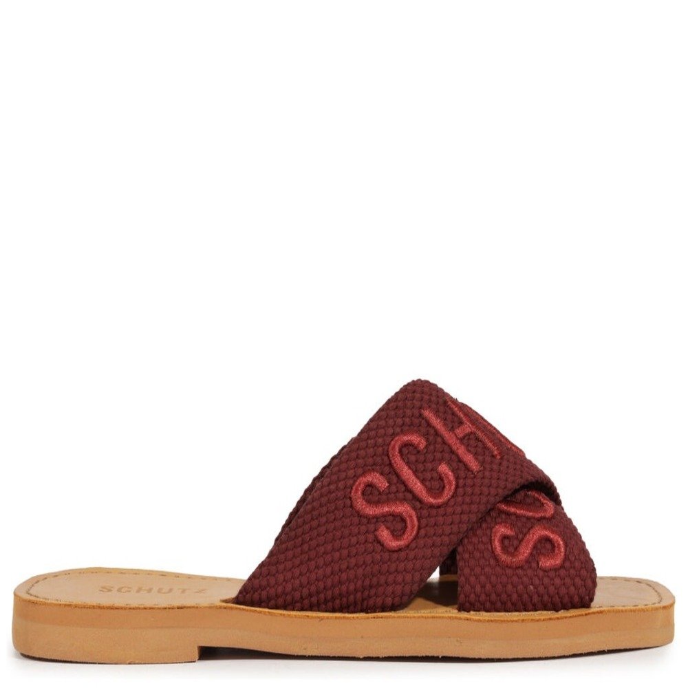 Rasteira Schutz de X Marsala