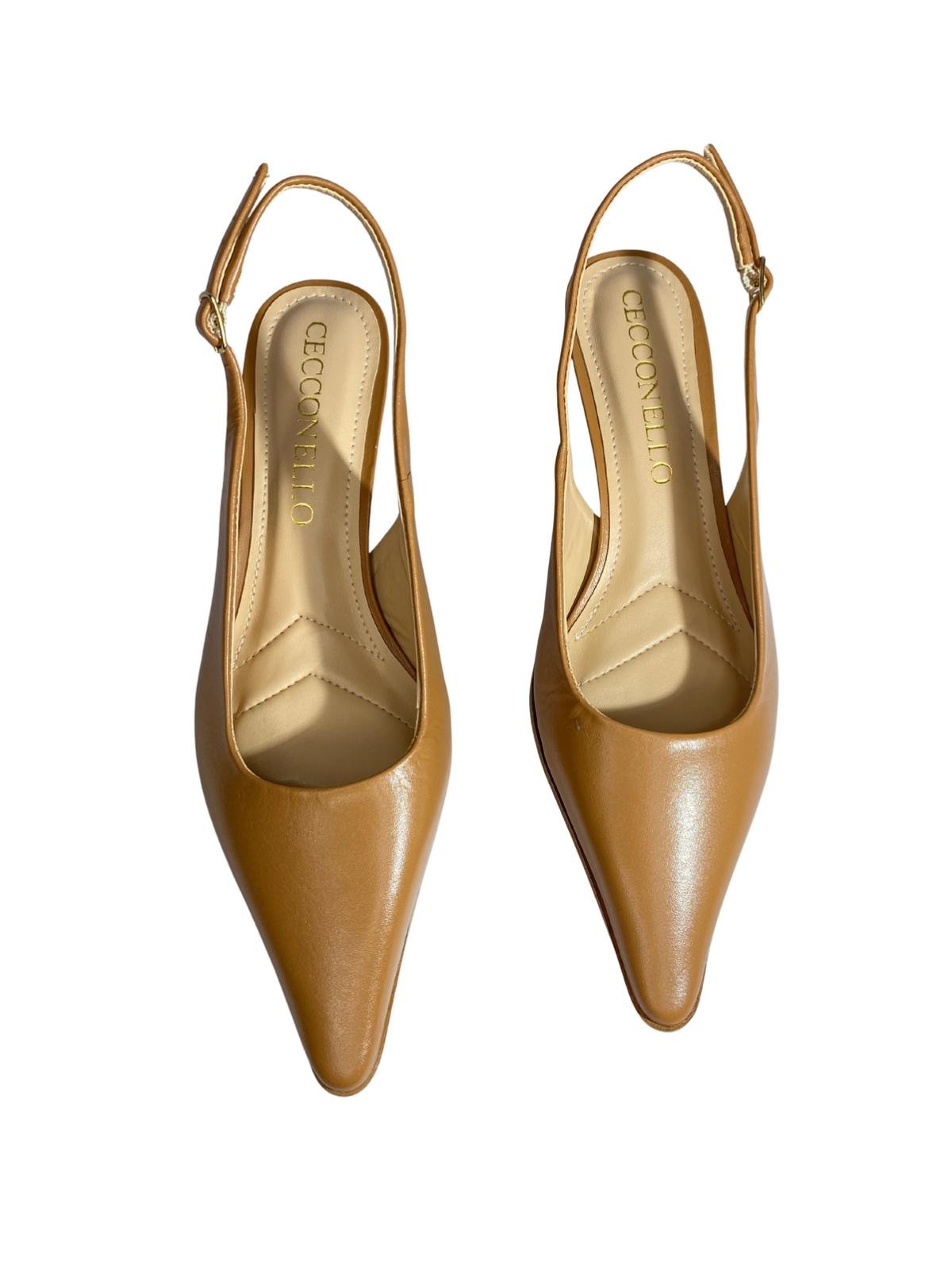 Scarpin Cecconello Marrom Marrom 3