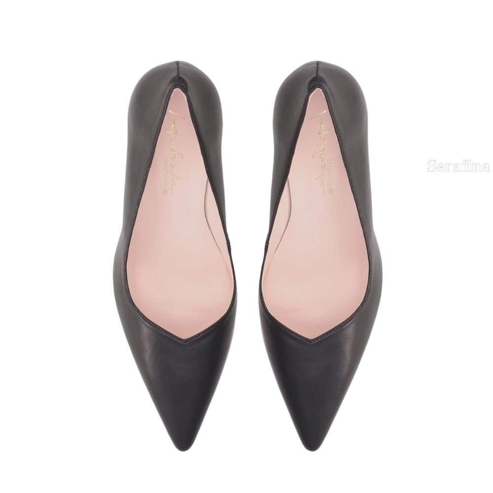 Scarpin Luiza Barcelos  Preto Preto 3