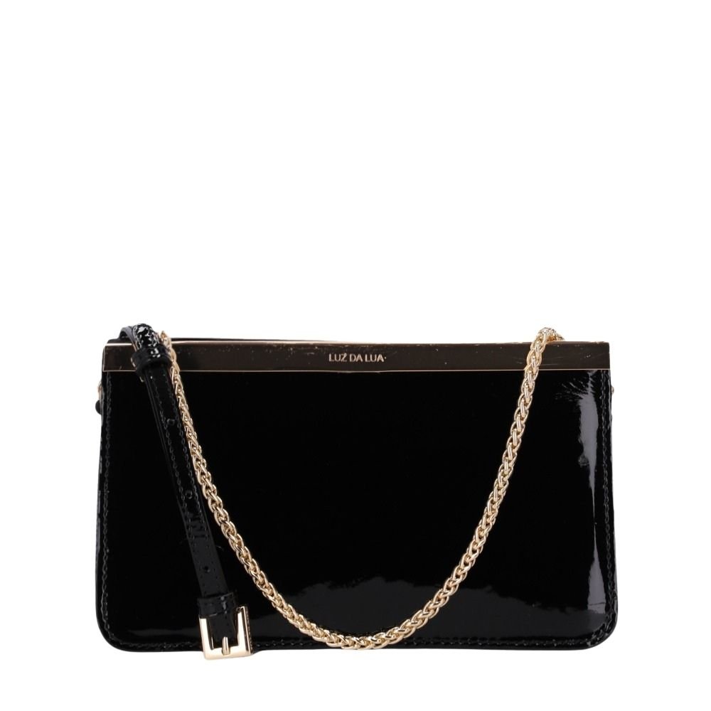 Bolsa Luz Da Lua Clutch Preto